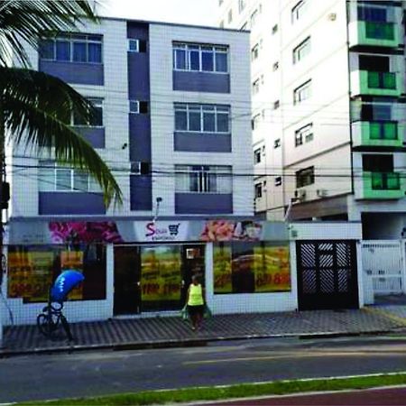 KIT MOBILIADO DE FRENTE PARA O MAR - Sem garagem Praia Grande (Santos) Exterior foto